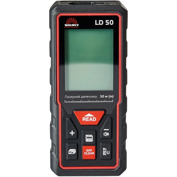 Фото - Вимірювач відстані лазерний VITALS Professional LD 50